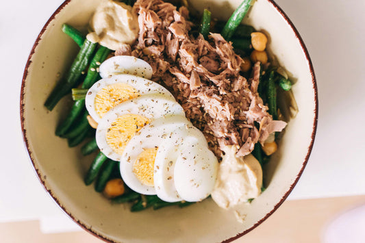 High-Protein Tuna & Egg Salad Bowl | GØD Nutrition